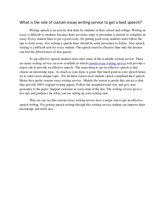 Best essay writing