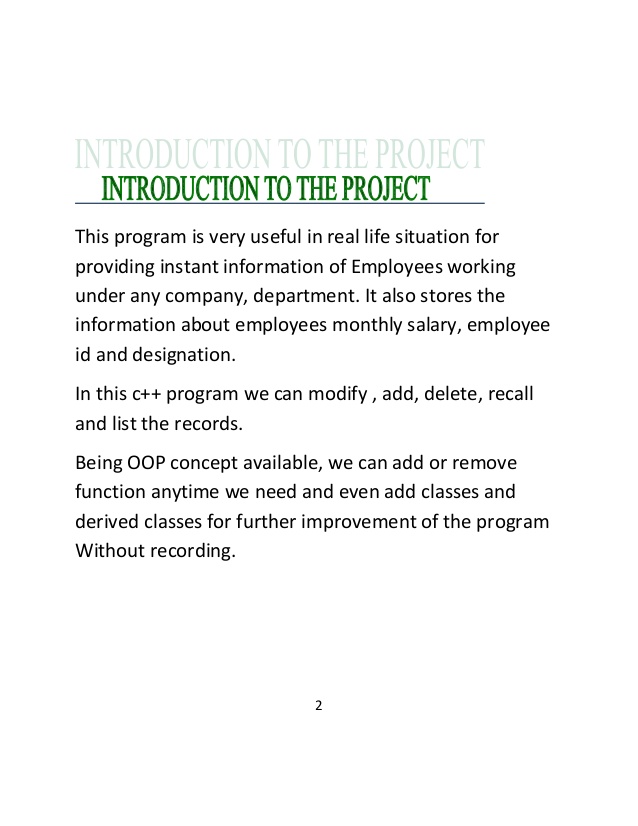 😊 How to write a good introduction for a project. How to Write an