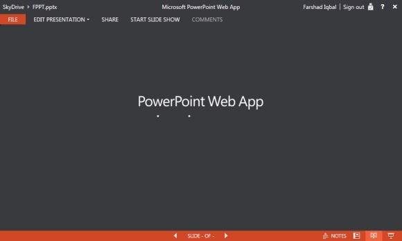Online powerpoint viewer