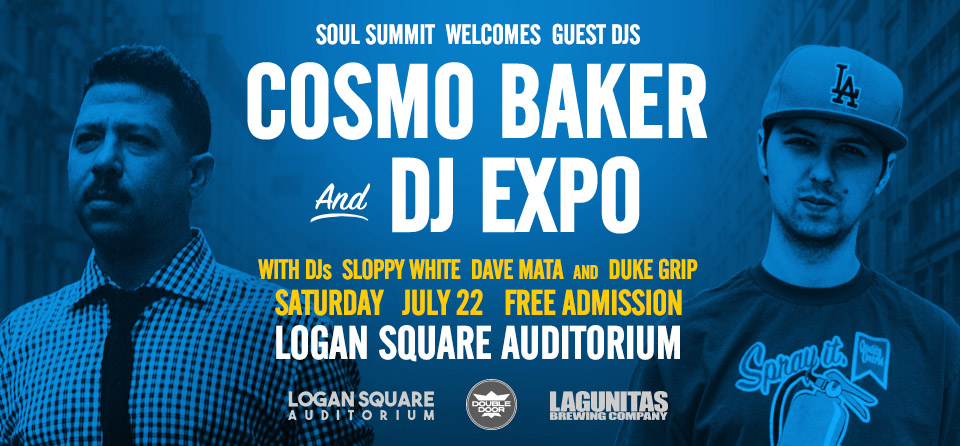 Cosmo Baker Instagram Soul Summit Free Dance Party Guest Djs Cosmo Baker Expo Logan Square Auditorium