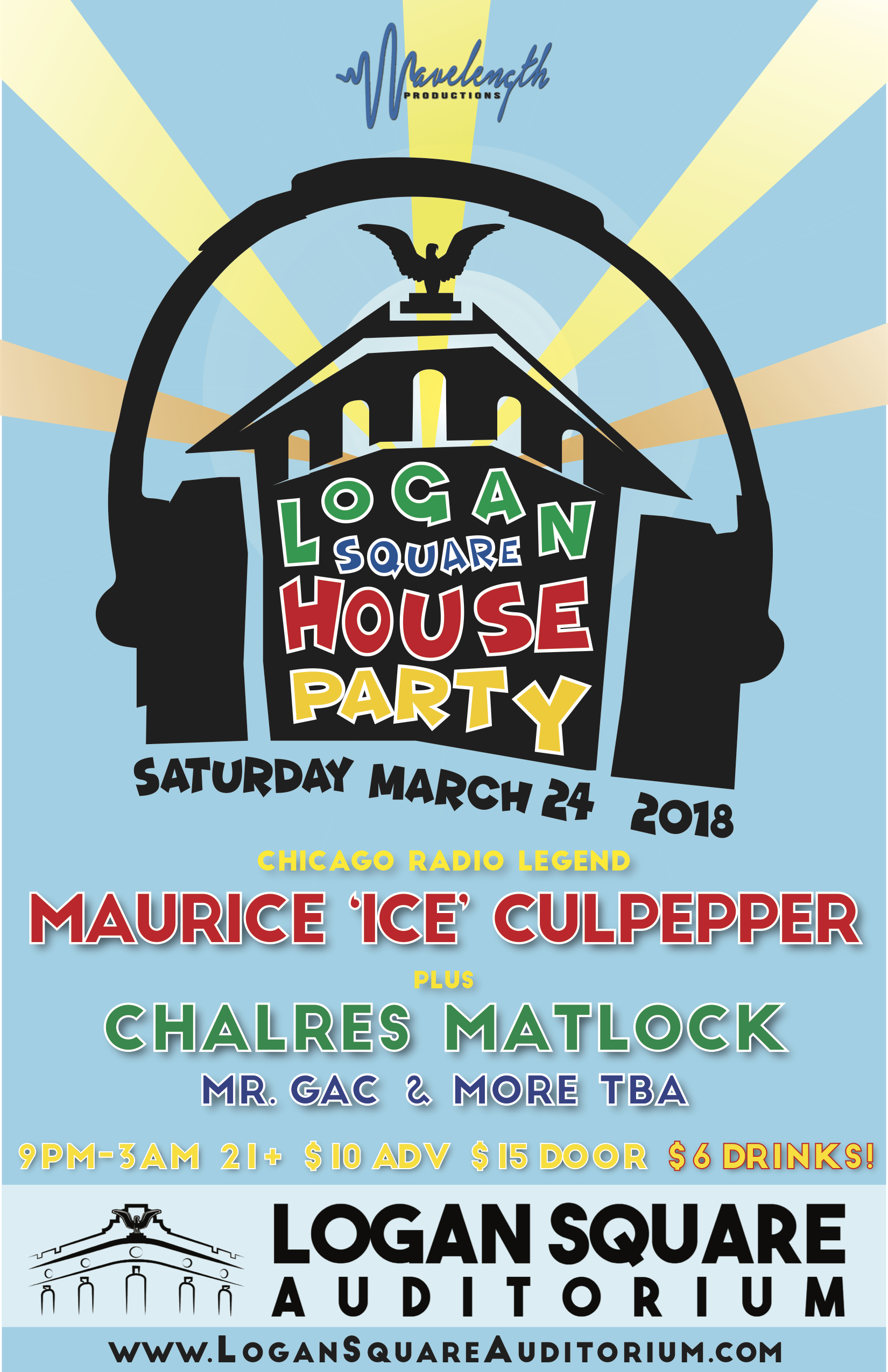 logan square house party: maurice ice culpepper