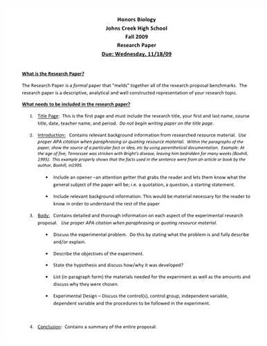 Essay proposal template