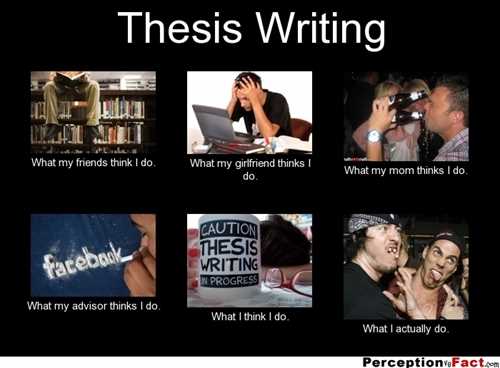 Writing thesis